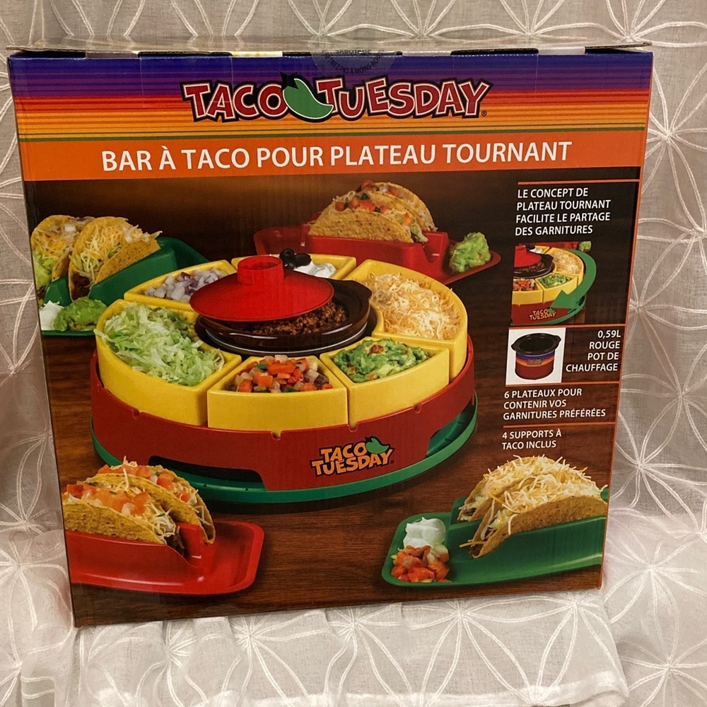 Taco Tuesday Lazy Susan